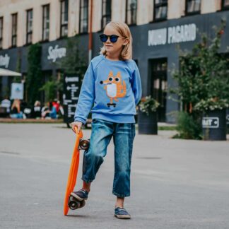 Kids Skateboarding Fox Sweatshirt
