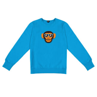 Men's Blue Mellow Monkey Sweatshirt