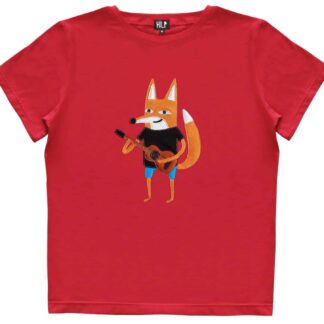 Women's Guitar Fox T-shirt