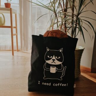 Eco Tote Bag Grumpy Cat