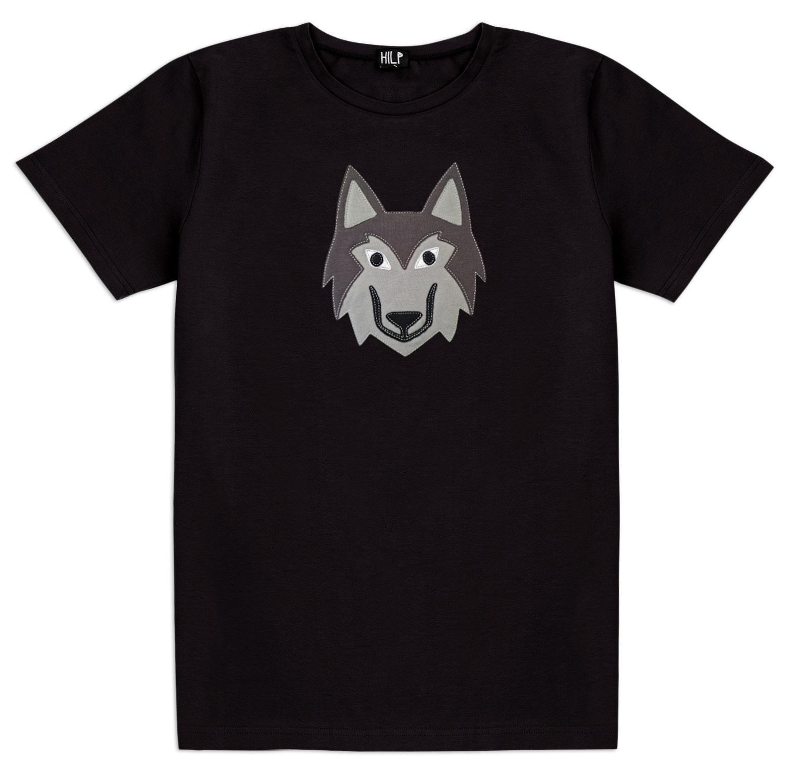 Men's Wolf T-Shirt | Handmade & Skin-Friendly!