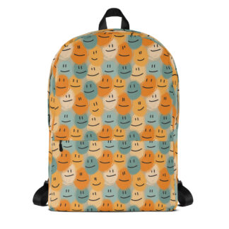 Smiley Faces School Bag for Girls