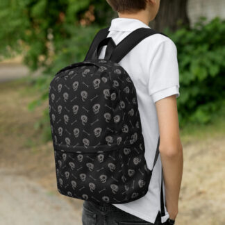 Skull School Bag for Boys 2