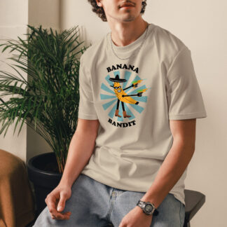 Banana Bandit – Retro Western Tee