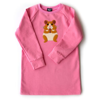 Hamster Kids Sweatshirt Dress